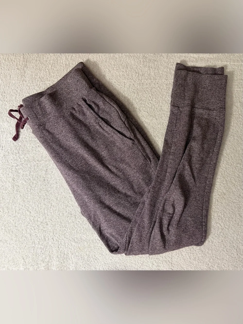 UGG Australia Clementine French Terry Joggers Heathered Plum Sweatpants 1019210